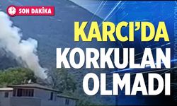 Korkutan yangın kontrol altına alındı