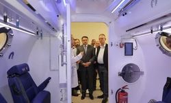 Kütahya’da hiperbarik oksijen tedavisi dönemi başladı