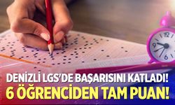 Denizli LGS'de Başarısını Katladı! 6 Öğrenci Türkiye Birincisi Oldu