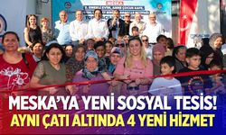 Toplumsal dayanışmanın yeni adresi Meska Sosyal Tesisi törenle açıldı