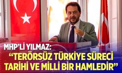 MHP’li Yılmaz: “Terörsüz Türkiye Süreci Tarihi ve Milli Bir Hamledir”