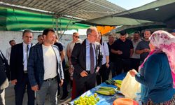 Milletvekili Kasapoğlu, Bayındır'da esnaf, çiftçi ve gençlerle buluştu