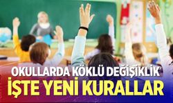 MEB'den okullarda köklü değişiklik!