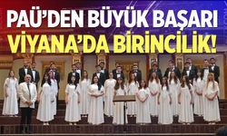 Viyana'dan birincilik ile döndüler
