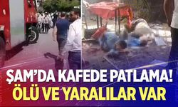 Şam'da bir kafede patlama! Ölü ve yaralılar var
