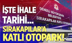 Denizli'ye 22 Bin Metrekarelik Katlı Otopark Geliyor
