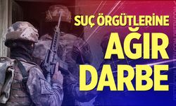 4 ayrı suç örgütüne ağır darbe indirildi