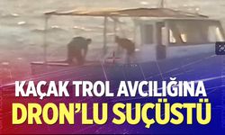 Yasa dışı trol avcılığına dron'lu suçüstü