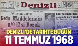 Denizli’de Tarihte Bugün – 11 Temmuz 1968