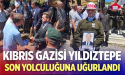 Tavas, Kıbrıs Gazisi Hacı Osman Yıldıztepe'ye Son Görevini Yerine Getirdi