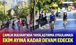Çamlık Bulvarı’nda Yayalaştırma Uygulaması Ekim Ayına Kadar Devam Edecek
