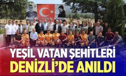 Yeşil Vatan Şehitleri Denizli’de Anıldı