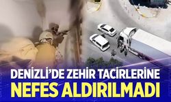 Denizli'de zehir tacirlerine nefes aldırılmadı