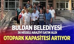 Buldan Belediyesi 36 hisseli araziyi satın aldı: Otopark kapasitesi artıyor