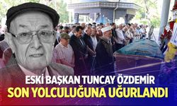 Eski Başkan Tuncay Özdemir son yolculuğuna uğurlandı