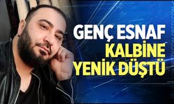 Genç esnaf kalbine yenik düştü