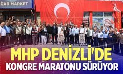 MHP Denizli'de kongre maratonu sürüyor