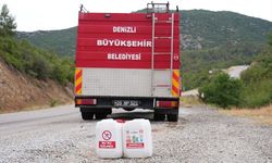 Denizli'de orman yangınlarına karşı önlem