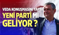 Özgür Özel veda konuşmasını yaptı