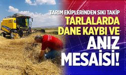 Tarım ekiplerinden sıkı takip