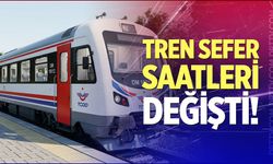 Tren sefer saatleri değişti!