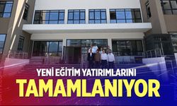Yeni eğitim yatırımlarını tamamlanıyor