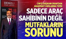 CHP’den akaryakıt fiyatlarına tepki: "Sadece araç sahibinin değil mutfakların sorunu"