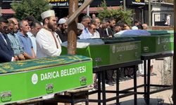 3 kardeşin tabutları yan yana dizildi