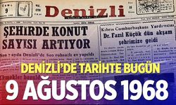 Denizli’de Tarihte Bugün – 8 Ağustos 1968