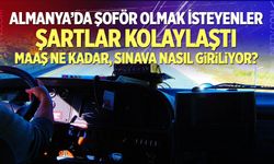 Almanya’da Türk şoförler için müjde!