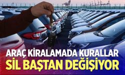 Araç kiralamada yeni dönem