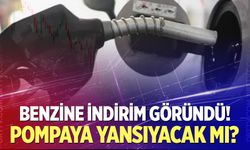 Benzine indirim göründü!