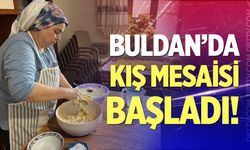 Buldanlı kadınlar kışlık gıda hazırlıklarına başladı
