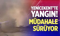 Yenicekent'te yangın!