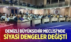 Denizli Büyükşehir Meclisi’nde Siyasi Dengeler Değişti