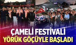 Çameli Festivali yörük göçüyle başladı
