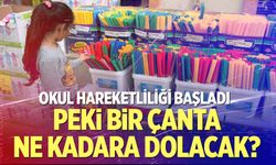 Bir okul çantası ne kadara dolacak?