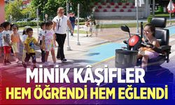 Minik kâşifler hem öğrendi hem eğlendi
