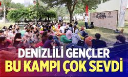Denizlili gençler bu kampı çok sevdi