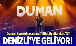 Duman Denizli konseri ne zaman? Konser biletleri ne kadar?