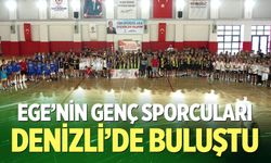 Ege’nin genç sporcuları Denizli’de buluştu