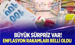 Enflasyon rakamları belli oldu