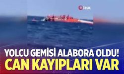 Girne açıklarında katamaran tipi yolcu gemisi battı