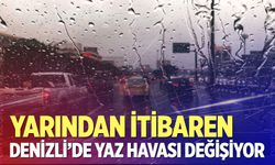Denizli’ye yağmur geliyor! Sıcaklıklar düşecek