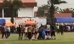 Maç sırasında sahaya yıldırım düştü: 1 ölü, 9 yaralı