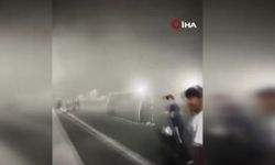Meksika’da stadyumu fırtına vurdu