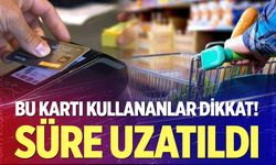 Bu kartı kullananlar dikkat!
