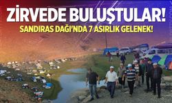 Yörüklerin 7 asırlık geleneği zirvede yaşatıldı