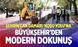 Şehrin can damarı ‘Koşu Yolu’na Büyükşehir’den modern dokunuş