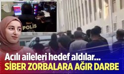 Siber zorbalara ağır darbe